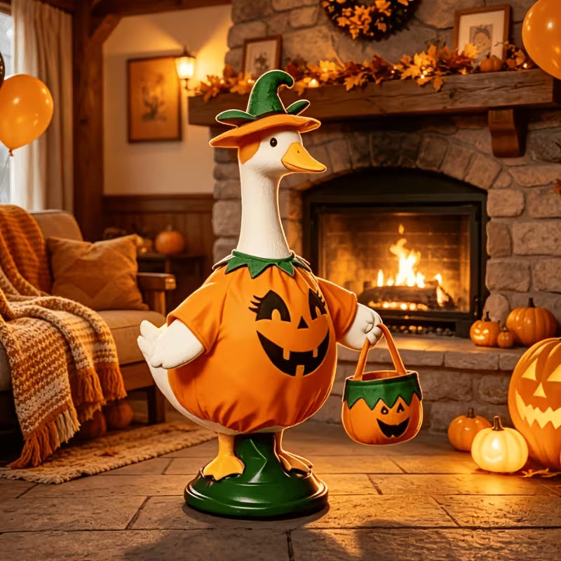 3-Piece Pumpkin Porch Goose Halloween Outfit