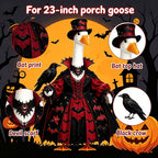 Vampire Witch Halloween Porch Goose Outfit