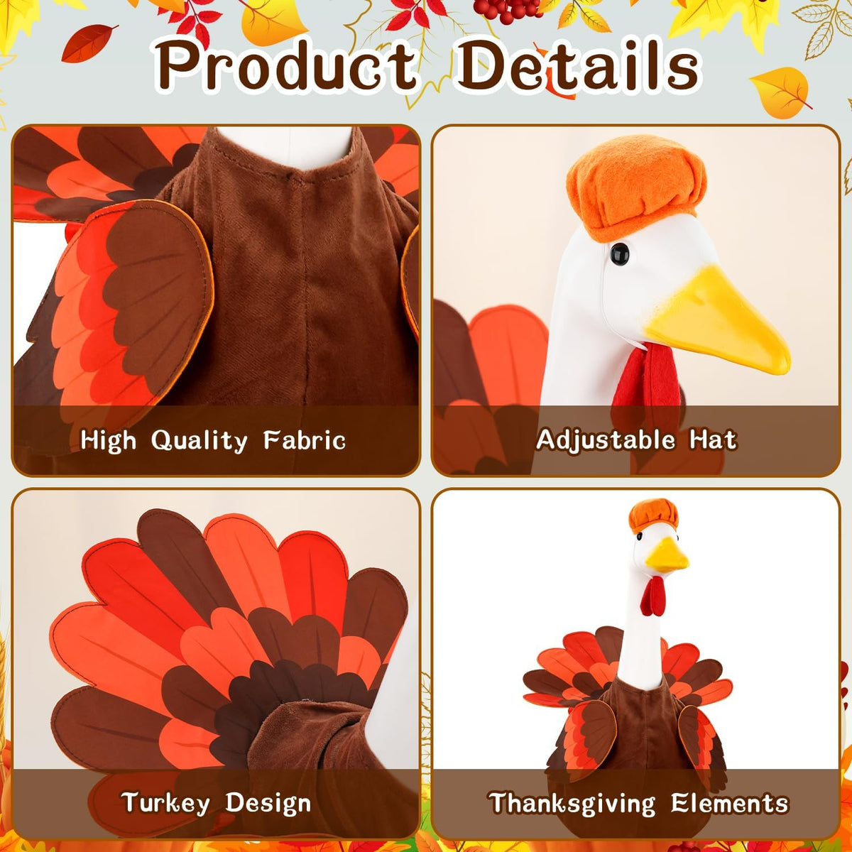 Thanksgiving Turkey Porch Goose Costume