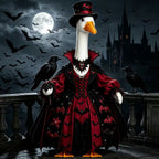 Vampire Witch Halloween Porch Goose Outfit