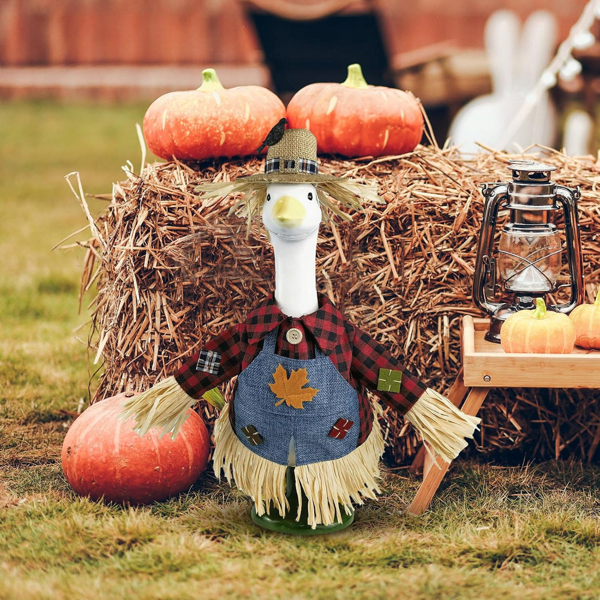 Scarecrow Porch Goose Outfit – 23 Inch