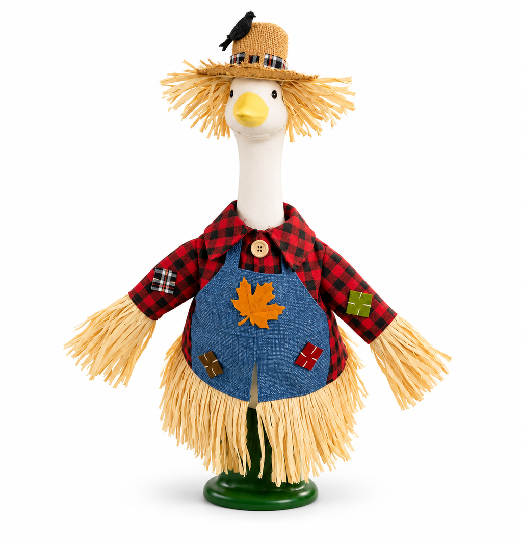 Scarecrow Porch Goose Outfit – 23 Inch