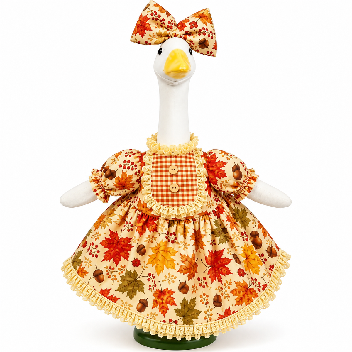 Farmhouse Porch Goose Outfit – 23 Inch