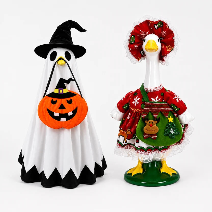 Porch Goose & Swing 2-Piece Set