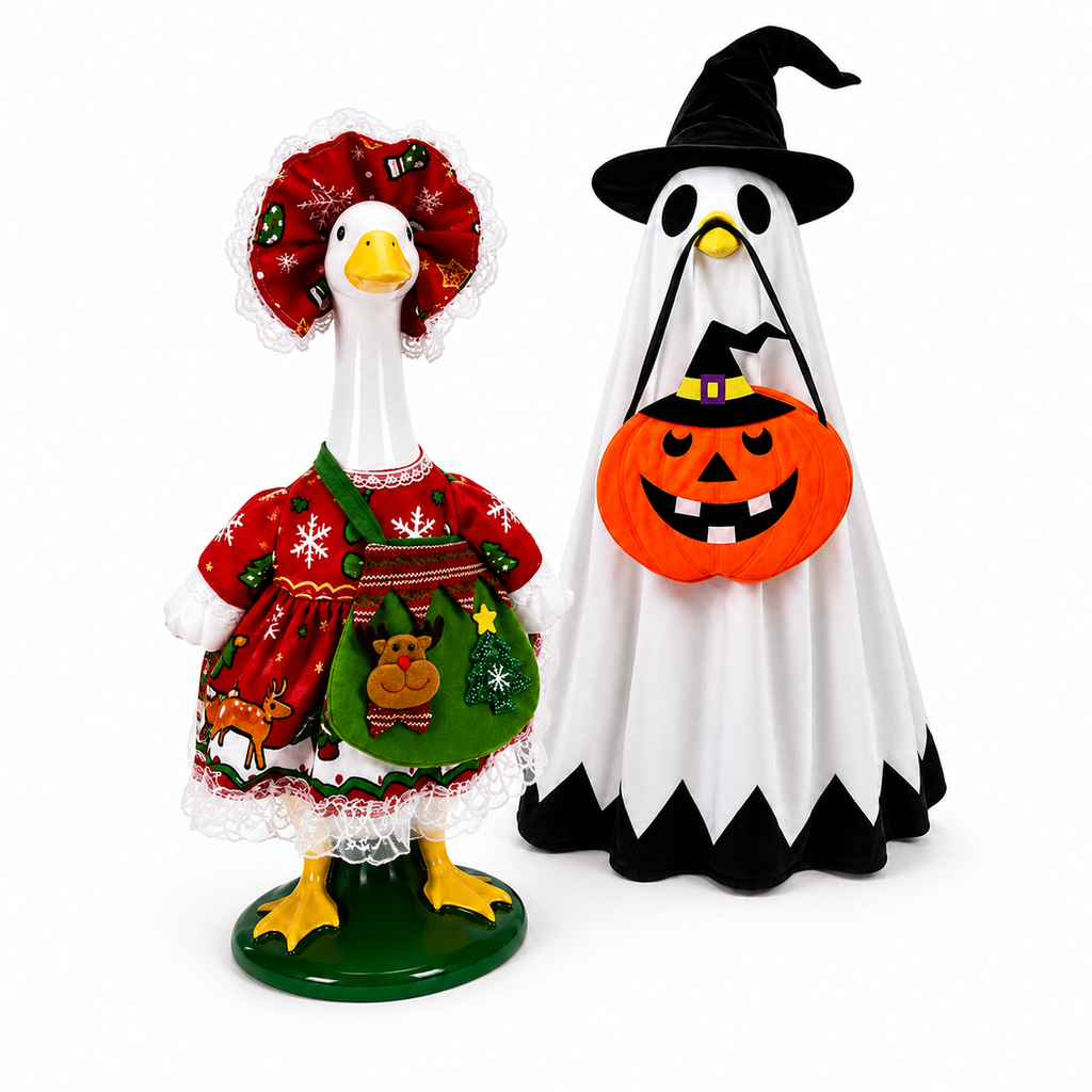 Porch Goose & Swing 2-Piece Set