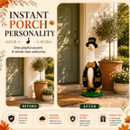 Christmas Porch Goose Outfit