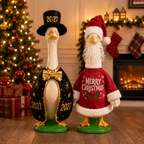 Christmas Porch Goose Outfit