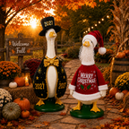Christmas Porch Goose Outfit