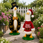 Christmas Porch Goose Outfit