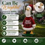 Christmas Porch Goose Outfit