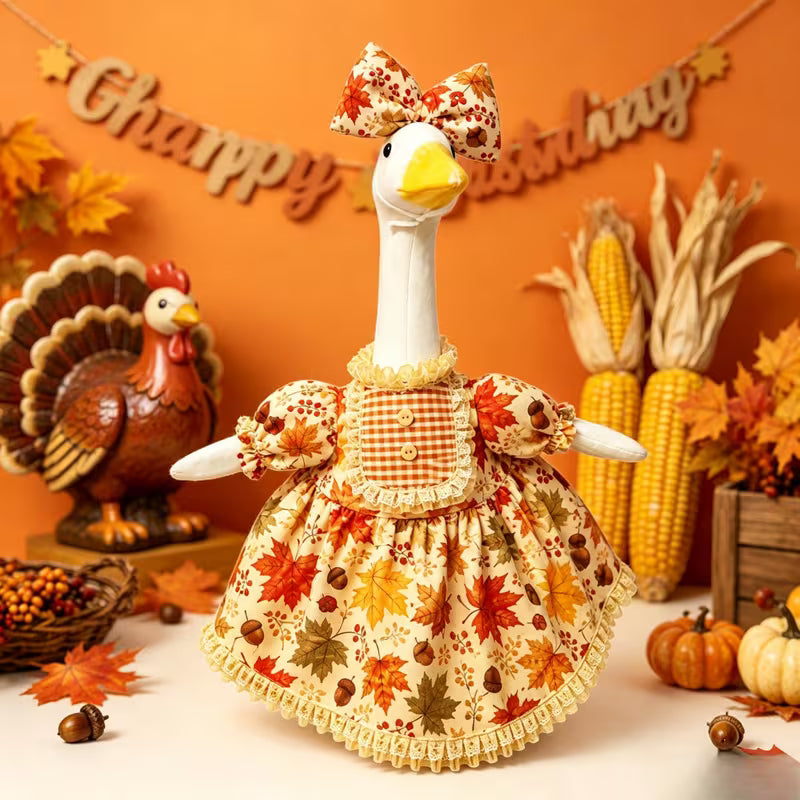 Farmhouse Porch Goose Outfit – 23 Inch