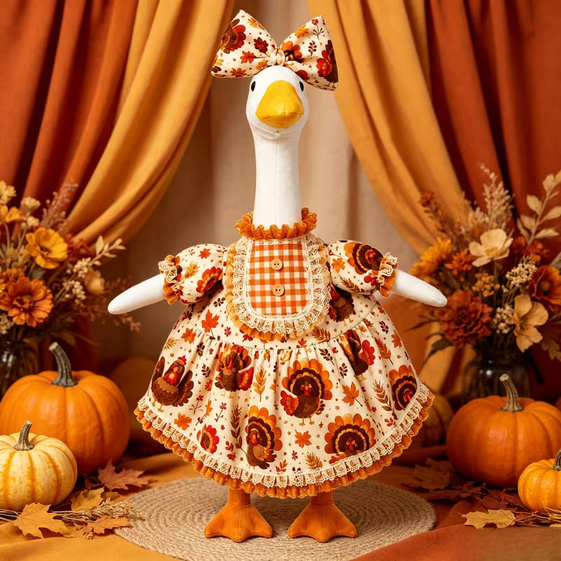 Farmhouse Porch Goose Outfit – 23 Inch